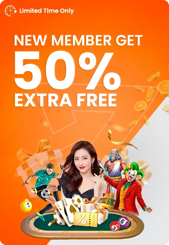 Play88 Welcome Bonus 50% Extra